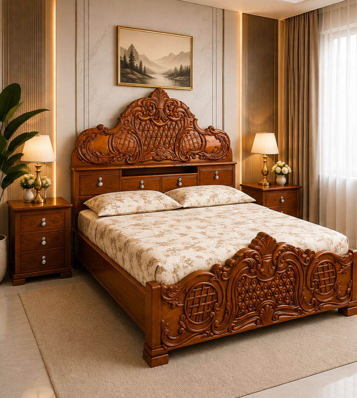 Counter box bed (King size)