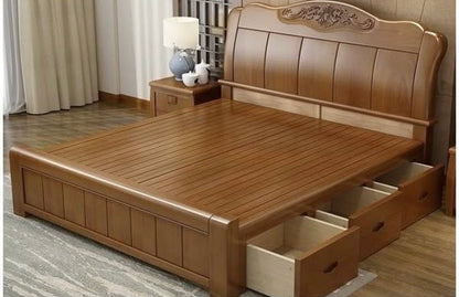 King size Drawer Box Bed