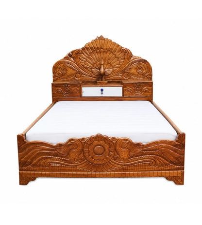 Counter Box bed ( Peacock Design)