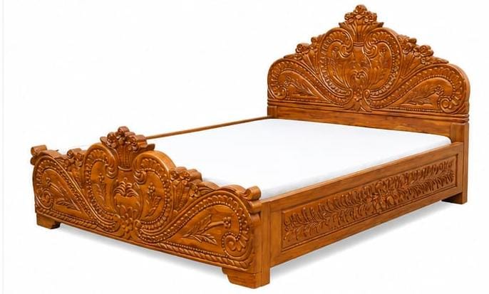 Kalesh Design Teak wood Box bed