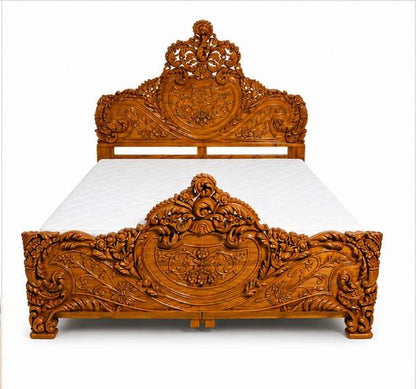 Box Bed with Storage – Premium Melamine Glossy Finish