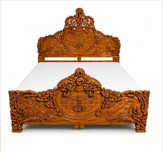 Box Bed with Storage – Premium Melamine Glossy Finish