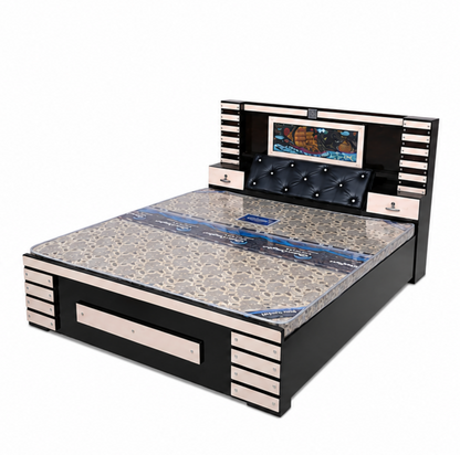 Plywood box bed