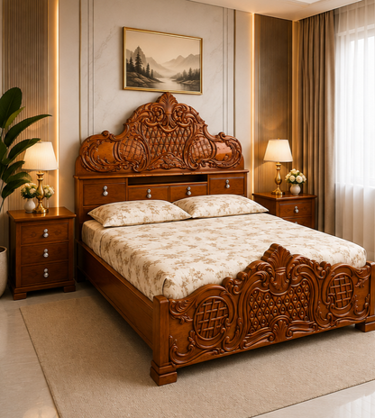 Counter box bed (King size)