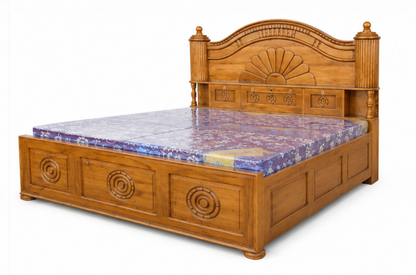 Counter Box Bed (King size)– Premium Melamine Glossy Finish